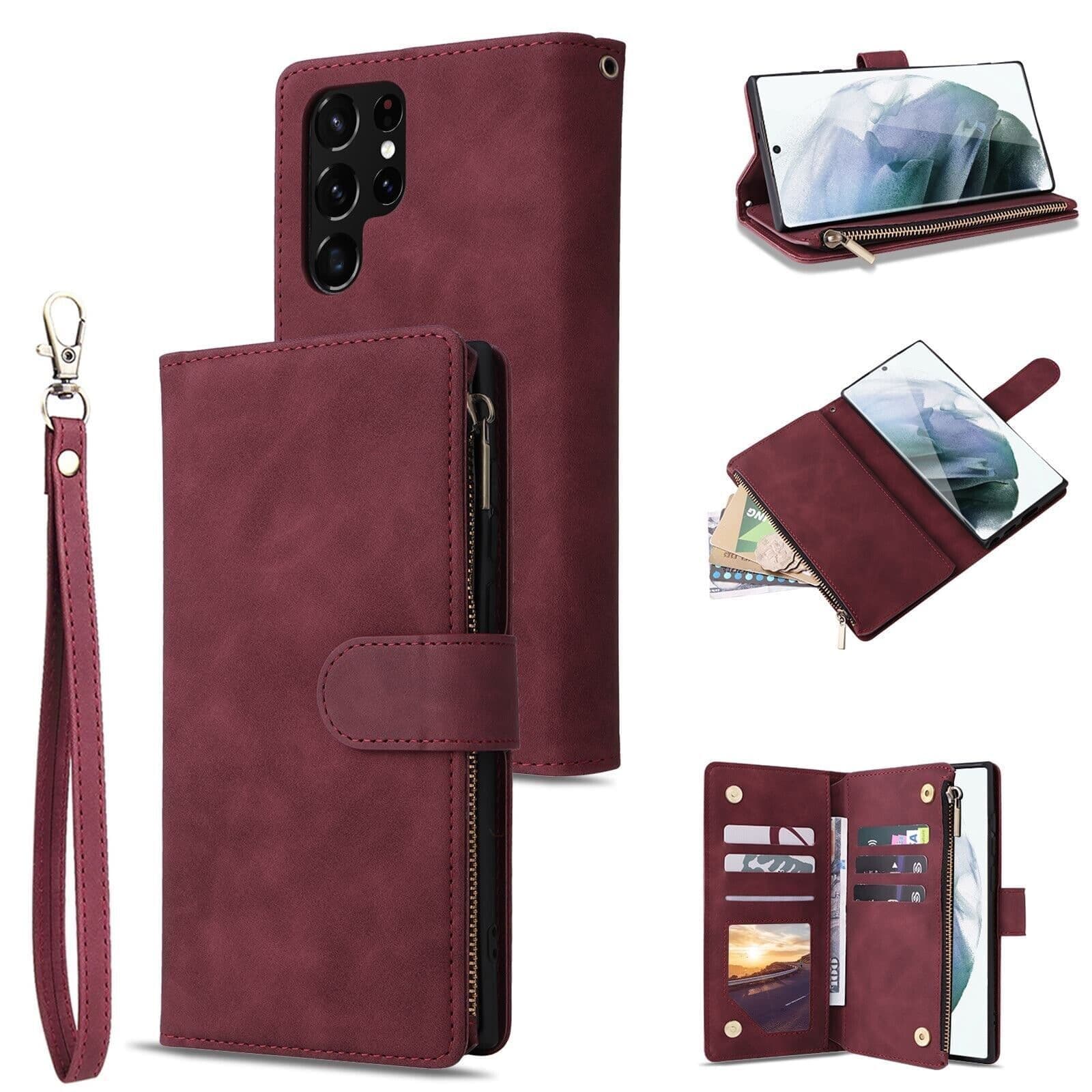 Samsung Purse Wallet Case Cover